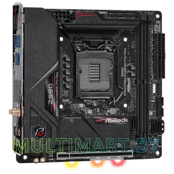 Материнская плата ASRock Z590 Phantom Gaming-ITX/TB4 картинка 2